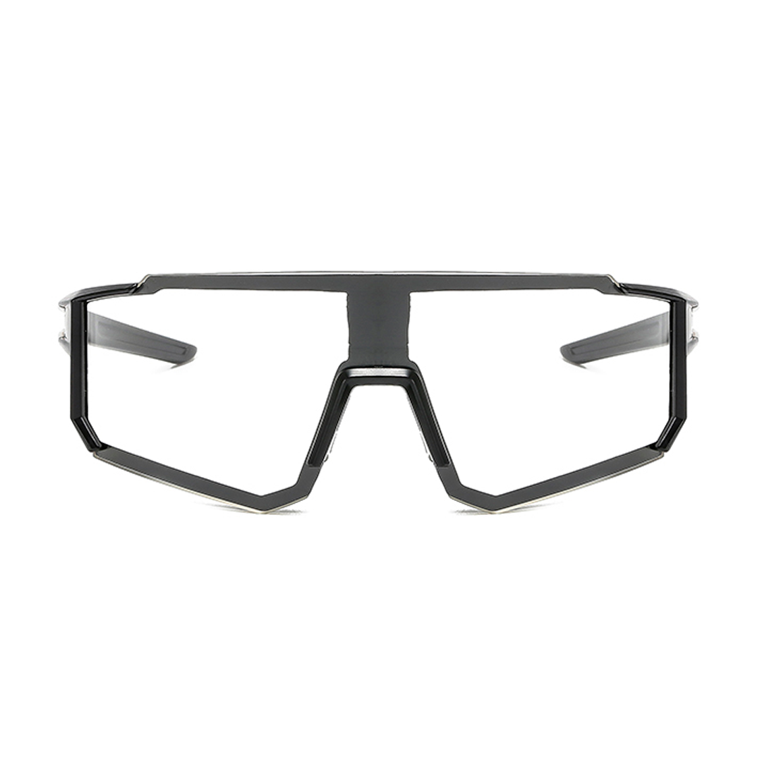 Polarized Black/Transparent Sport Sunglasses