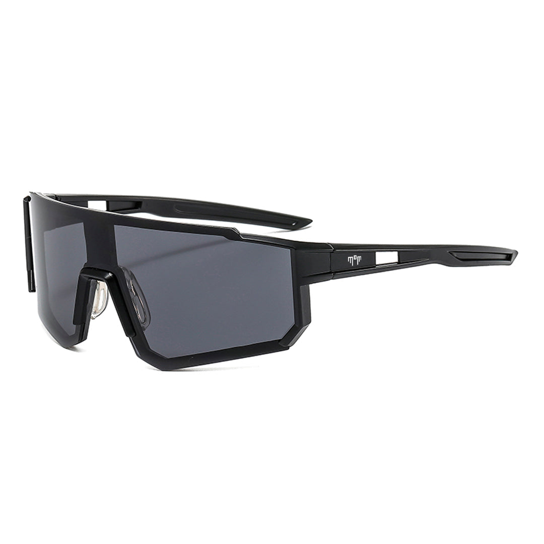 Polarized Black/Gray Sport Sunglasses