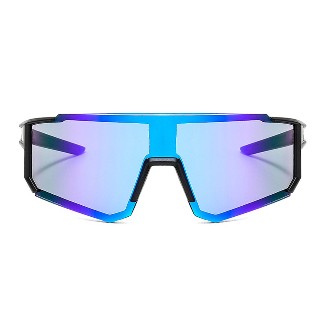 Polarized Black/Blue Sport Sunglasses