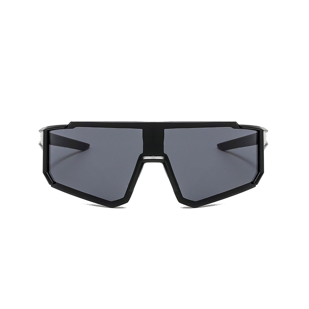 Polarized Black/Gray Sport Sunglasses